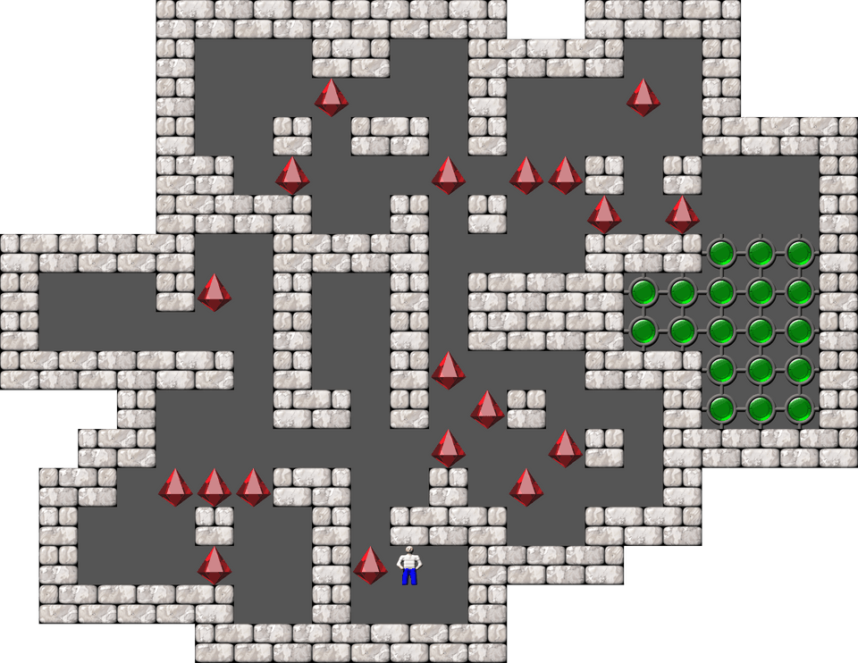 Сокобан Thinking Rabbit Arranged уровень 321